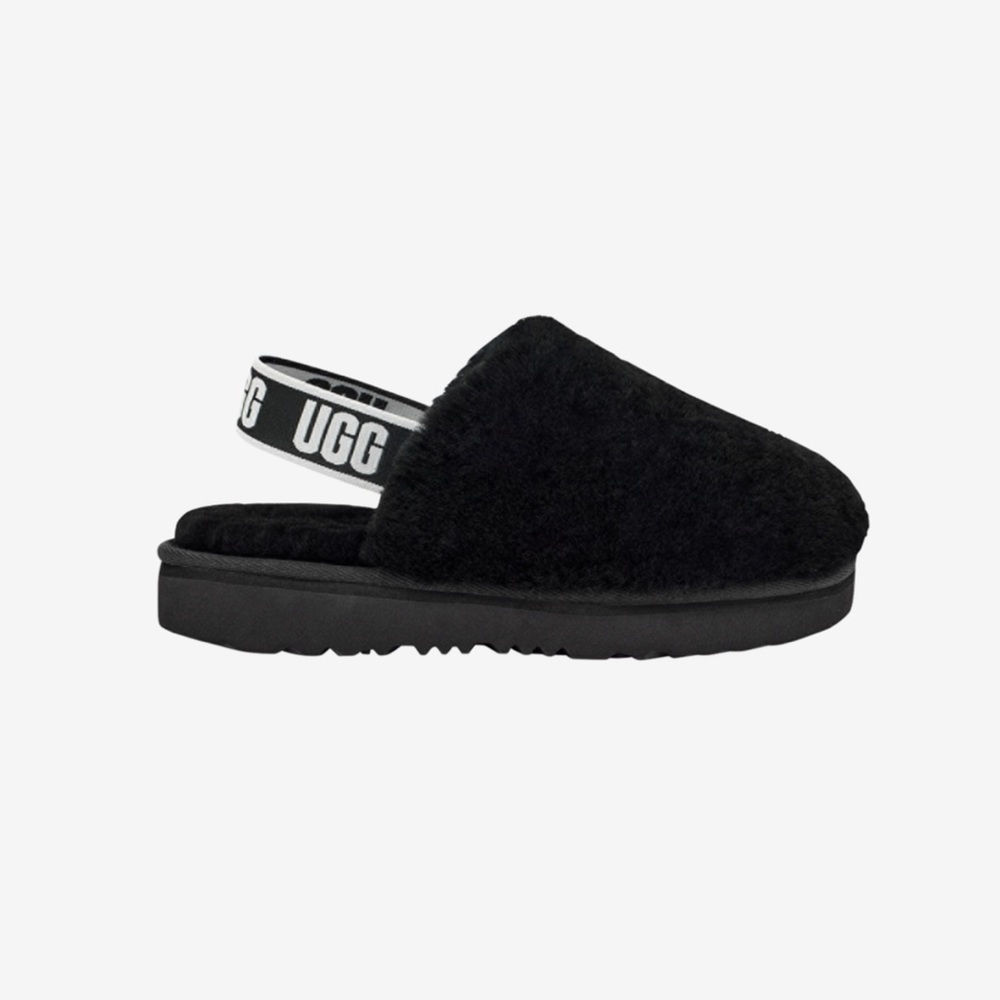 Girls size 2 UGG fluff yeah clogs